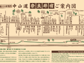 奈良井宿マップ